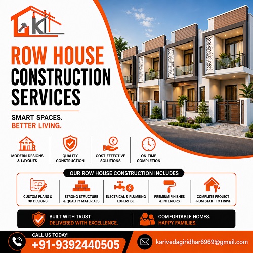 Row House Construction Services